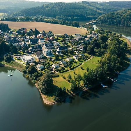 Apartments Saaldorf-Ferienhaus Mit 6 Apartments 45Qm-120Qm Direkt Am Thueringer Meer-Bleilochtalsperre Bad Lobenstein Luaran gambar
