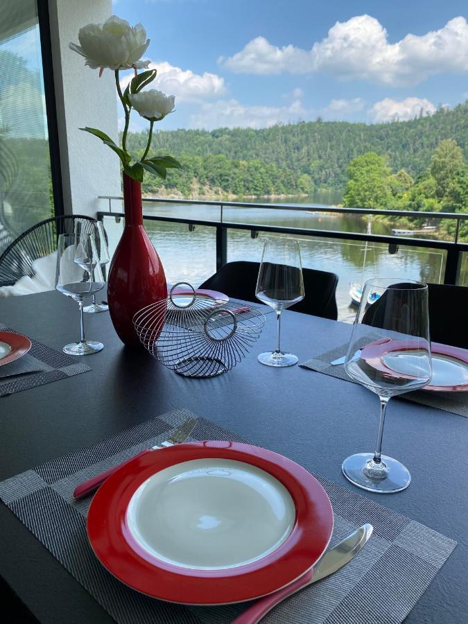 Apartments Saaldorf-Ferienhaus Mit 6 Apartments 45Qm-120Qm Direkt Am Thueringer Meer-Bleilochtalsperre Bad Lobenstein Luaran gambar