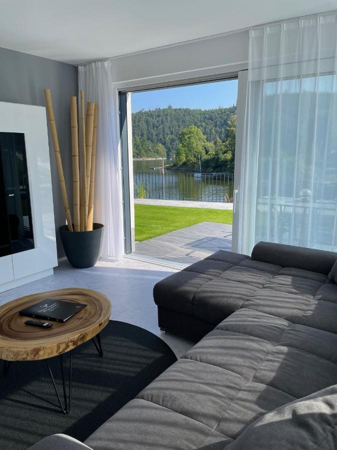 Apartments Saaldorf-Ferienhaus Mit 6 Apartments 45Qm-120Qm Direkt Am Thueringer Meer-Bleilochtalsperre Bad Lobenstein Luaran gambar
