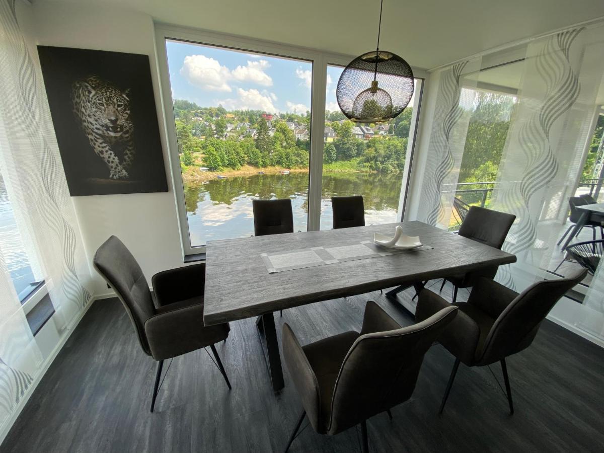 Apartments Saaldorf-Ferienhaus Mit 6 Apartments 45Qm-120Qm Direkt Am Thueringer Meer-Bleilochtalsperre Bad Lobenstein Luaran gambar