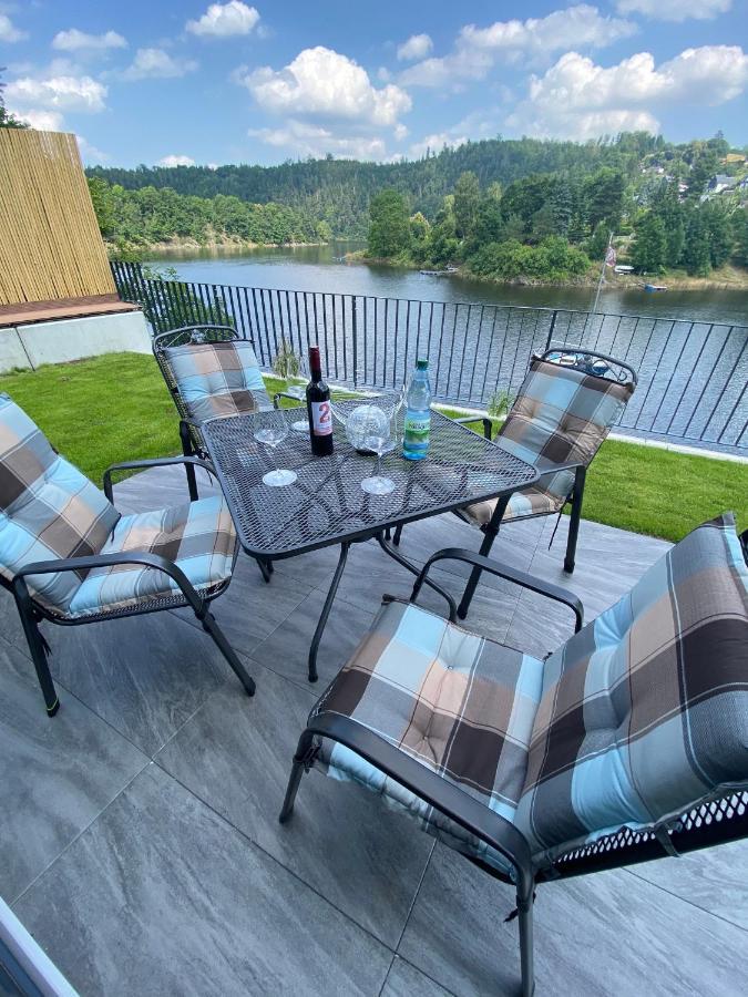 Apartments Saaldorf-Ferienhaus Mit 6 Apartments 45Qm-120Qm Direkt Am Thueringer Meer-Bleilochtalsperre Bad Lobenstein Luaran gambar